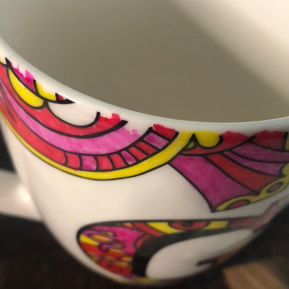 Monogrammed hand painted mug by Cypress Home ‘G’ - Picture 5 of 11